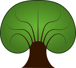 Abstract Tree Graphic