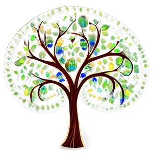 Abstract Tree Of Life Illustration Png Shq PNG image