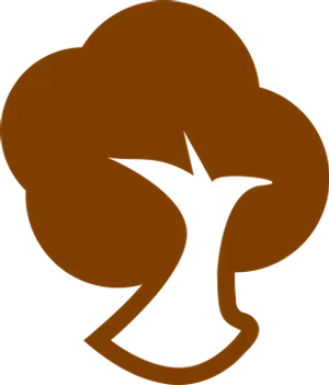Abstract Tree Silhouette