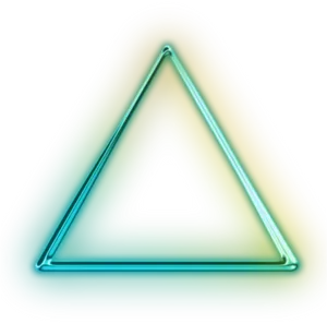 Abstract Triangular Gradient Artwork