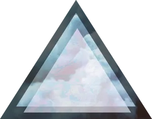Abstract Triangular Overlay PNG image