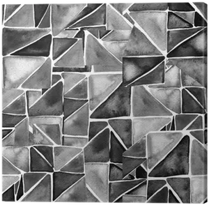 Abstract Triangular Tiles Texture