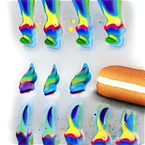 Abstract Twinkie Art PNG