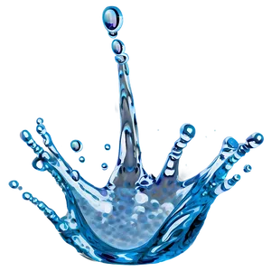 Abstract Water Splash Png Mhm PNG image