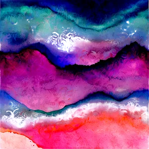 Abstract Watercolor Distress PNG Khj