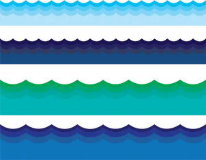 Abstract Wave Patterns PNG image