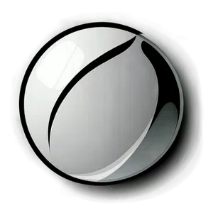 Abstract White Button PNG 06272024