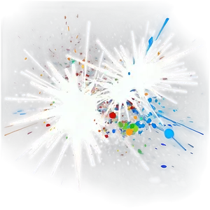 Abstract White Splatter Art Png 97 PNG image