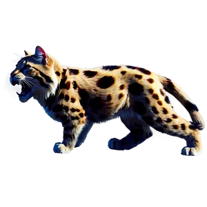 Abstract Wildcat Art PNG Gnf90