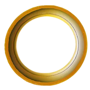 Abstract Yellow Circle Art Png 06122024 PNG image