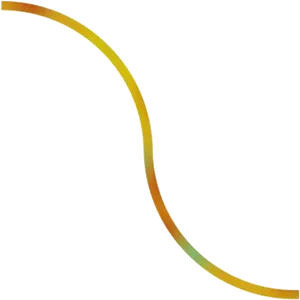 Abstract Yellow Curve PNG image