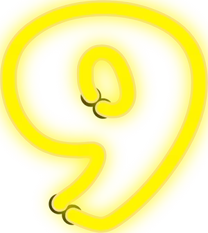 Abstract Yellow Swirls PNG image