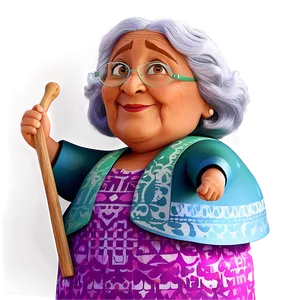 Abuela Cartoon Character Png 55 PNG image