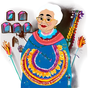 Abuela D PNG image