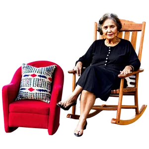Abuela In Rocking Chair PNG 34 PNG