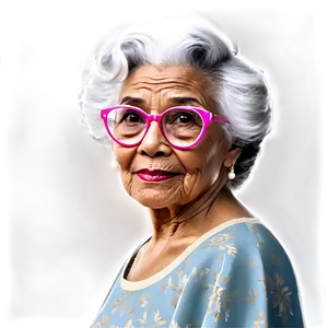 Abuela Portrait Png 48 PNG image