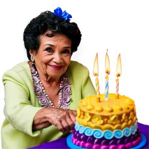Abuela's Birthday Celebration PNG 06292024