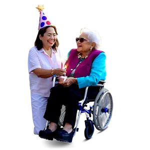 Abuela's Birthday Celebration PNG Fsp61 PNG