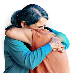 Abuela's Hug Moment PNG 16 PNG