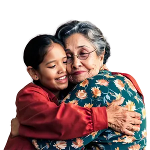 Abuela's Hug Moment PNG 42 PNG