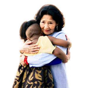 Abuela's Protective Embrace PNG Jgs27 PNG