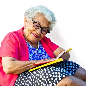 Abuela's Story Time Png Lus PNG image