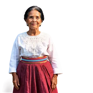 Abuela's Traditional Dress PNG Gbj94 PNG