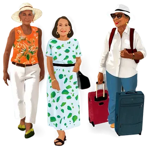 Abuela's Travel Memories PNG Tll
