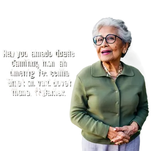 Abuela's Wisdom Quotes PNG Gfu48