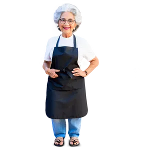 Abuela With Apron Png 06292024 PNG image