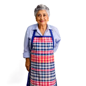 Abuela With Apron Png Cls PNG image