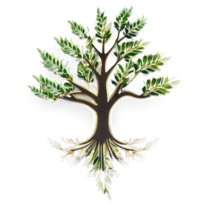 Acacia Tree Eco Symbol Png 06132024 PNG image