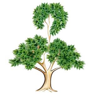 Acacia Tree Eco Symbol PNG 06132024 PNG