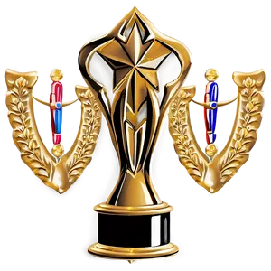 Academic Excellence Trophy Png 40 PNG image