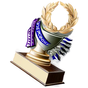 Academic Excellence Trophy Png Bao31 PNG image