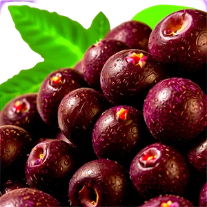 Acai Berry Scoop Png Cka63 PNG image