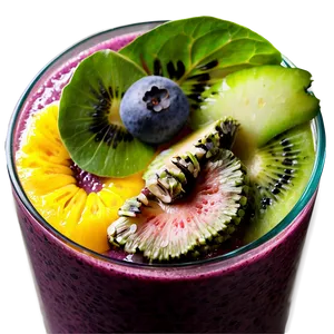 Acai Detox Smoothie PNG Ghv37 PNG