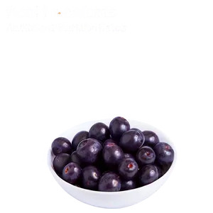 Acai Nutritional Facts Chart PNG 06252024 PNG