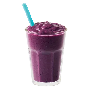 Acai Smoothie Glass PNG Bkm