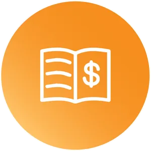 Accounting_ Icon_ Financial_ Book PNG image