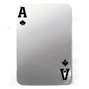Ace Card Design PNG Jgu