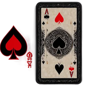 Ace Card Drawing Png 06252024 PNG image