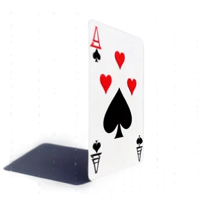 Ace Card In Shadow Png 83 PNG image