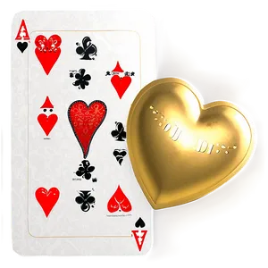 Ace Card With Heart Png 69 PNG image