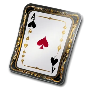 Ace Card With Light Png Fky83 PNG image