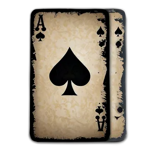 Ace Of Spades Card Png 85 PNG image