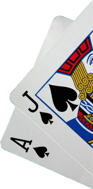 Aceand Jackof Spades Cards PNG image