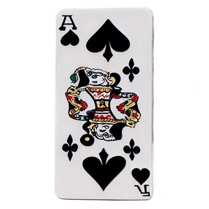 Aceof Spades Playing Card PNG image