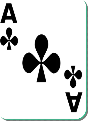 Aceof Spades Playing Card PNG