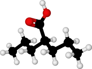 Acetic Acid Molecular Structure PNG image